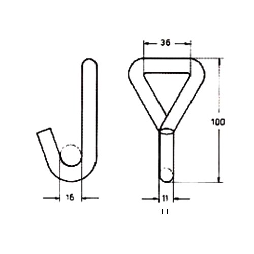 ベルト荷締機35mmx6.0m/660Kg