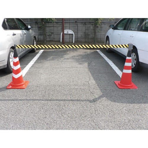 標識テープ(コーン用トラ)60mm5m