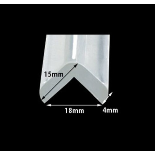 クッションガード(クリア/2本)15X15X900