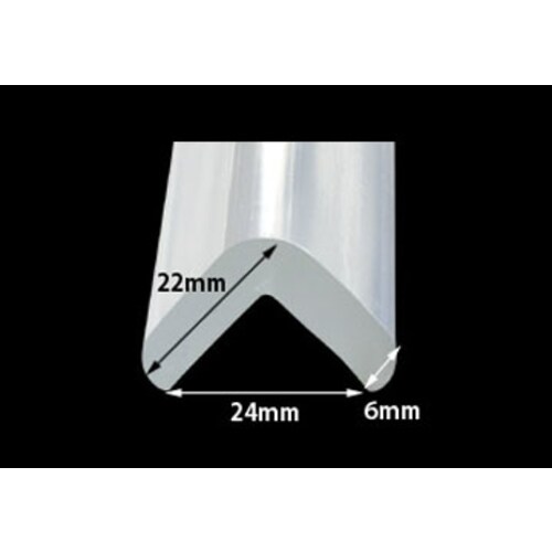 クッションガード(クリア/2本)22X22X900