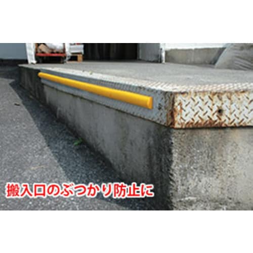 クッションガード(黄/2本)50X26X400mm