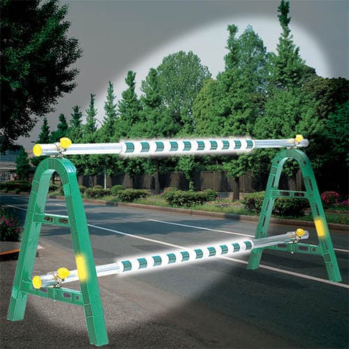 単管パイプ用反射カバー(赤・白/4本)500mm