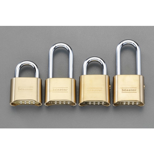 ダイアル錠(リセットキー付)50mm