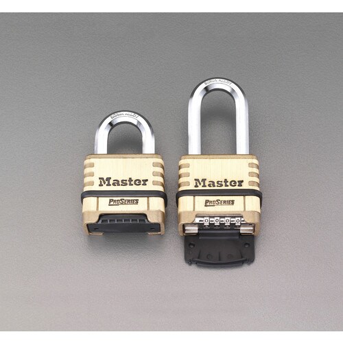 吊長・ダイアル錠(真鍮製・カバー付)57mm