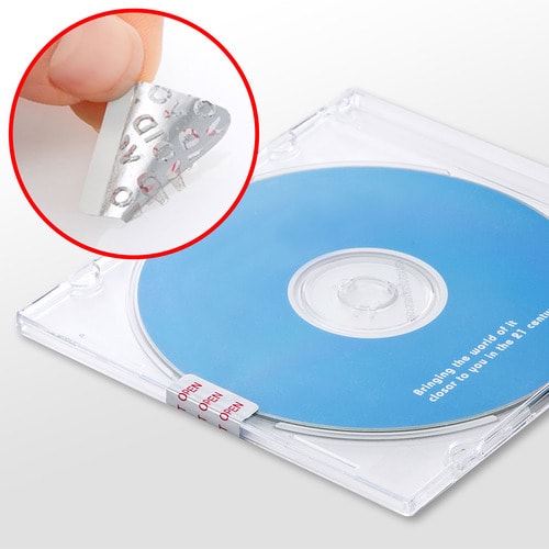 金属/アクリル/ガラス用セキュリティシール/50枚