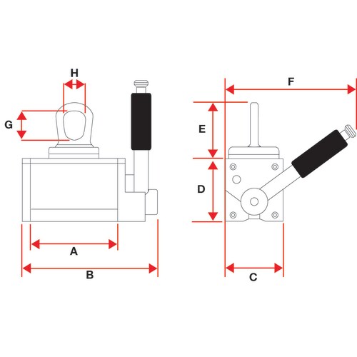 マグネットリフター 125kg