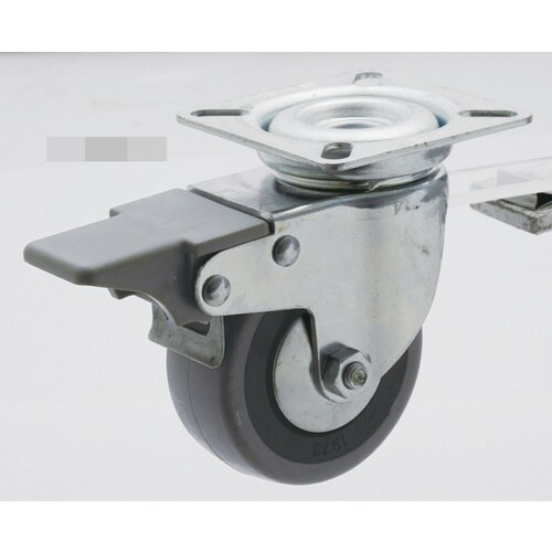 キャスター(自在金具/ブレーキ付)50mm