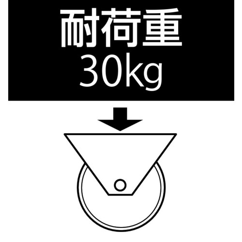 キャスター(自在金具・ESD)50mm