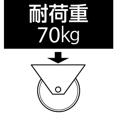 キャスター(自在金具付)100mm