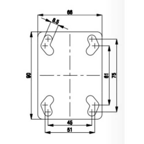 キャスター(自在金具)EA986HT−12