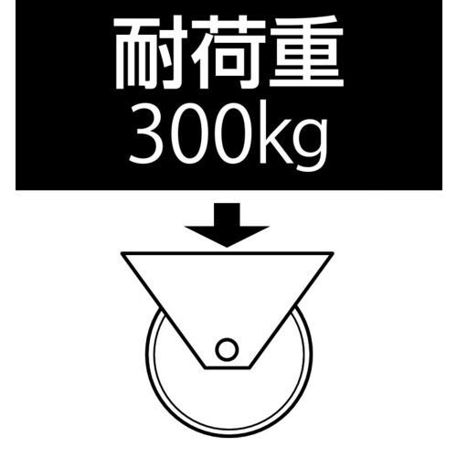 キャスター(自在金具)EA986HY−160