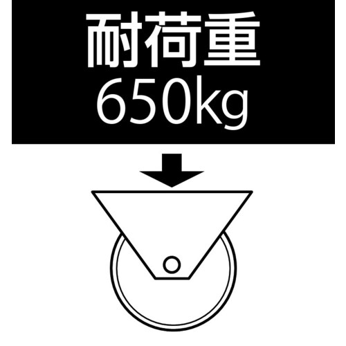 キャスター(自在金具・空気入車輪)420mm