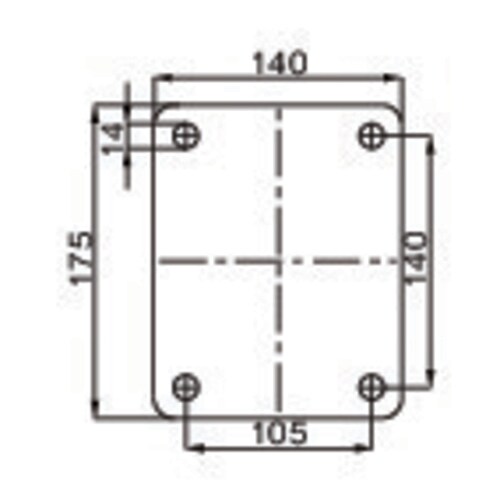 キャスター EA986KP−200