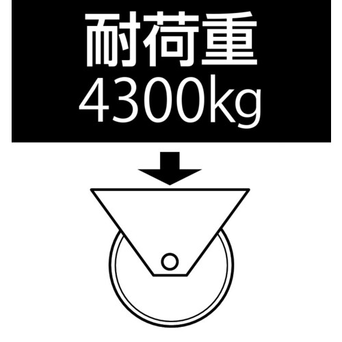 キャスター(固定金具)300mm