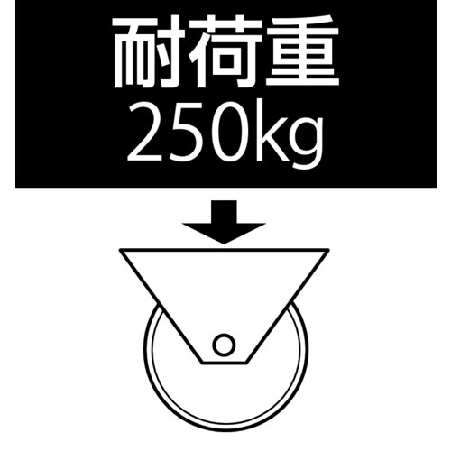キャスター(固定金具)EA986LC−100A
