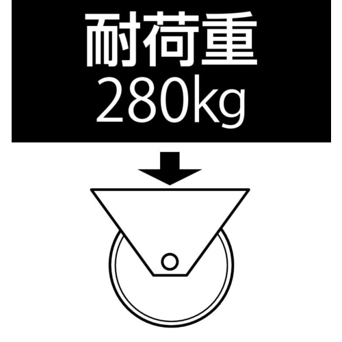 車輪(ナイロン・白)100X37mm