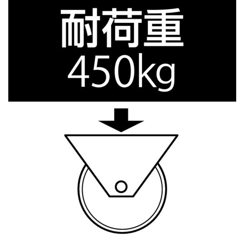 車輪(耐熱・プレーンベアリング)125x35