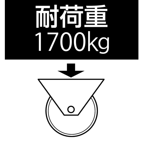 車輪(ボールベアリング・スティール製)100x40
