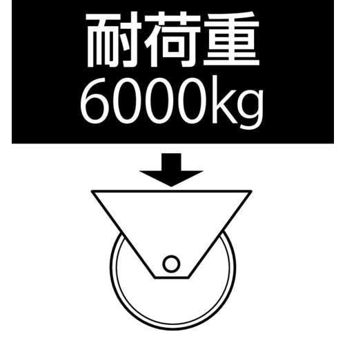 車輪(ボールベアリング・スティール製)200x55