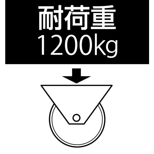 車輪(Bベアリング・スティール製)100x50