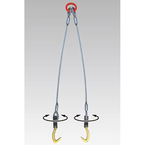 スイベルジョイント(ワイヤーロープ用)1.0ton