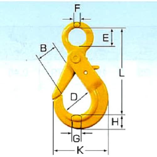 安全フック4.2ton