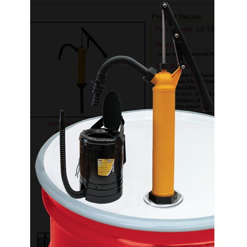 ドラム缶用ポンプ(手押し式)EA990XL−6