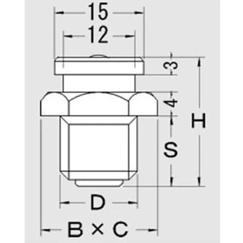 グリースニップル(ボタンヘッド)G1/4