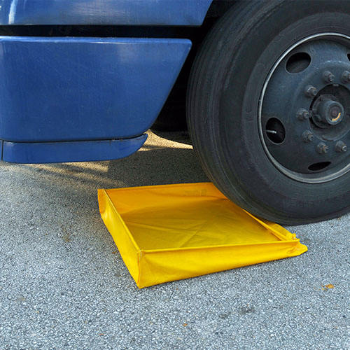 610x610x121mm/25L折畳オイルトレイ