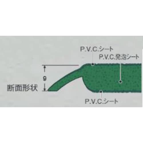 業務用クッションマット(緑)500x900mm