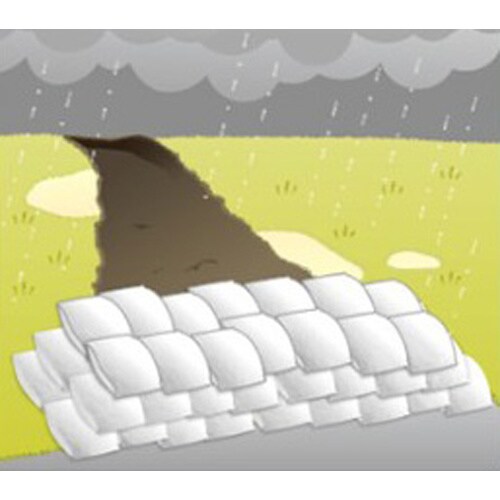 吸水土のう(10枚)570X480mm