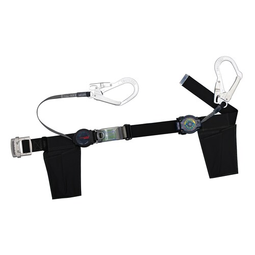墜落制止用器具(胴ベルト/巻取式2丁掛け)