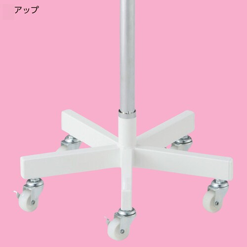 5列4面回転カタログ入れ 5本脚