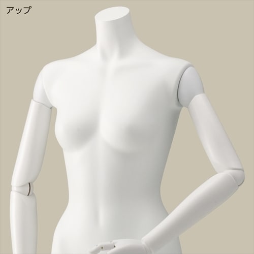 婦人腰受け腕付きボディ 9号 白