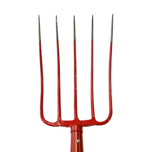 ZAC 木柄フォーク5本爪