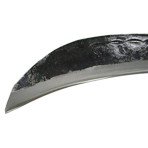 長雲斉角型厚鎌両刃165mm(安来青紙)