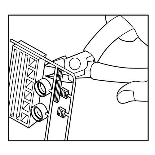 TP ミニプラスチックニッパSM−02A