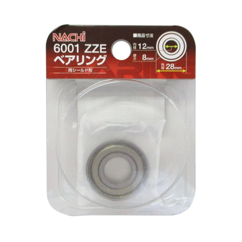 ナチ ベアリング P6001 ZZE