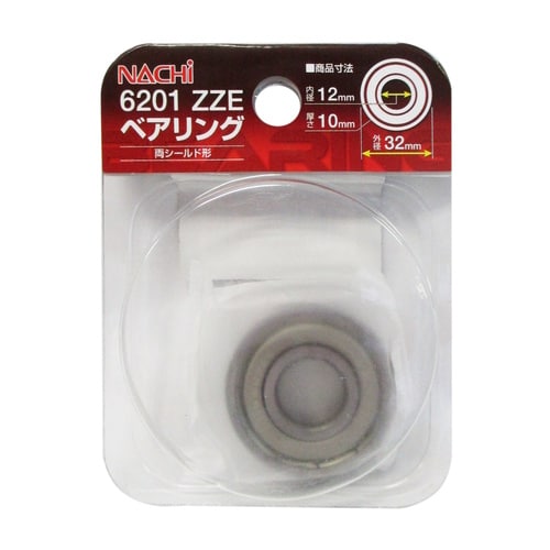 ナチ ベアリング P6201 ZZE