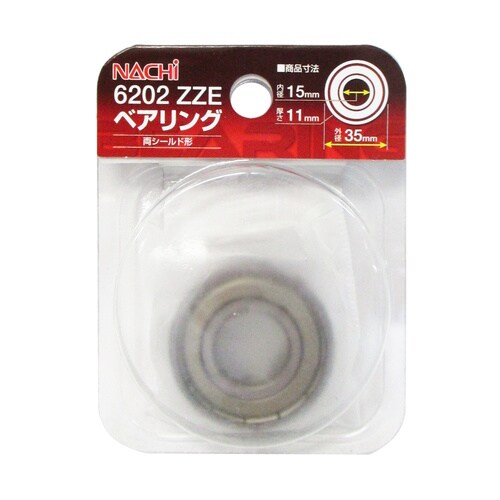 ナチ ベアリング P6202 ZZE