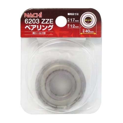 ナチ ベアリング P6203 ZZE