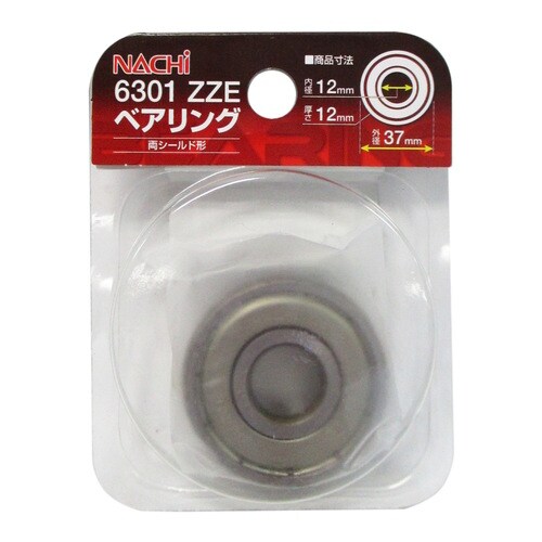 ナチ ベアリング P6301 ZZE