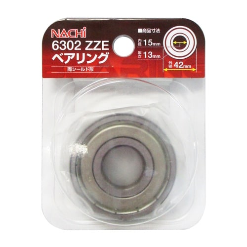 ナチ ベアリング P6302 ZZE
