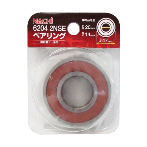ナチ ベアリング P6204 2NSE