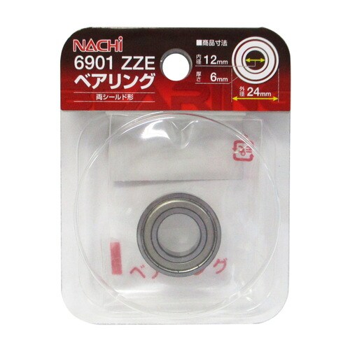 ナチ ベアリング P6901 ZZE