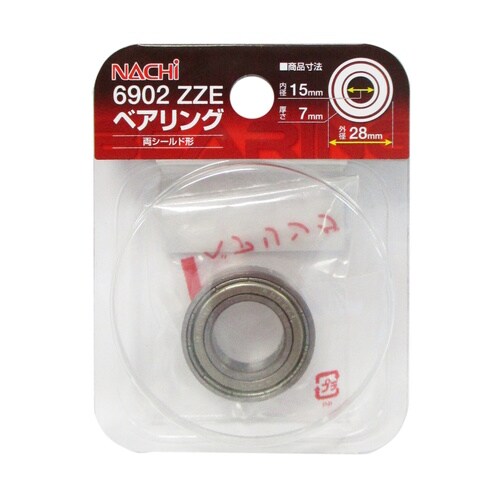 ナチ ベアリング P6902 ZZE