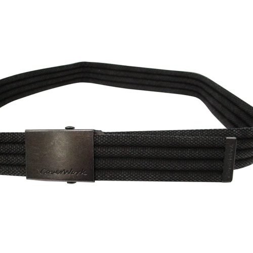 ローラーバックルベルトグレー