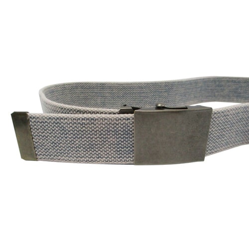 ウォッシュ綿ローラーベルトグレー