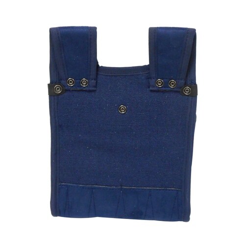 職人作スリット帆布腰袋紺SHB110NV