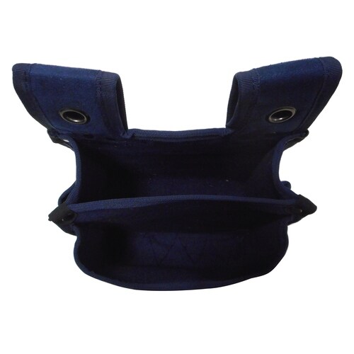 職人作スリット帆布腰袋紺SHB110NV